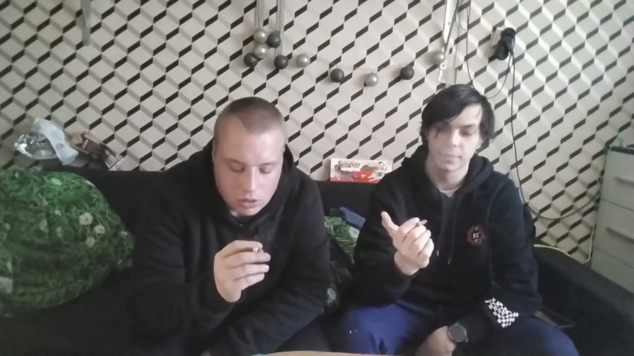 Test lm niebieskie z przyjacielem