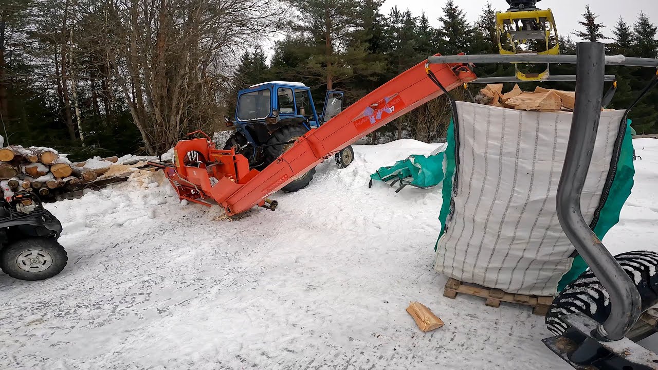 Vuoden ensimmäiset polttopuut vanhalla Hakkipilkkeellä, Hakki Pilke 1x37