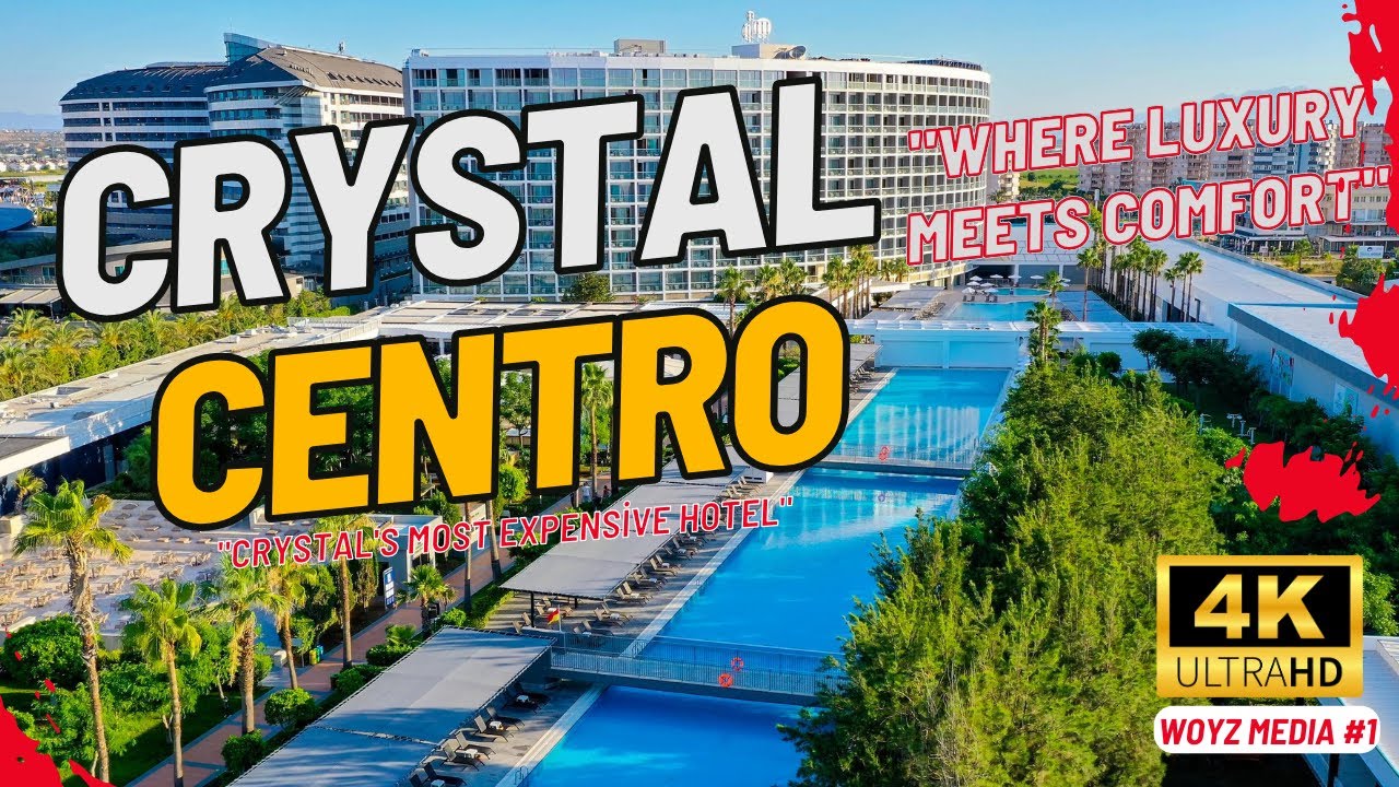 Crystal Centro Resort Lara 5* — Лара, Анталья, Турция, в 4K — Woyz Media