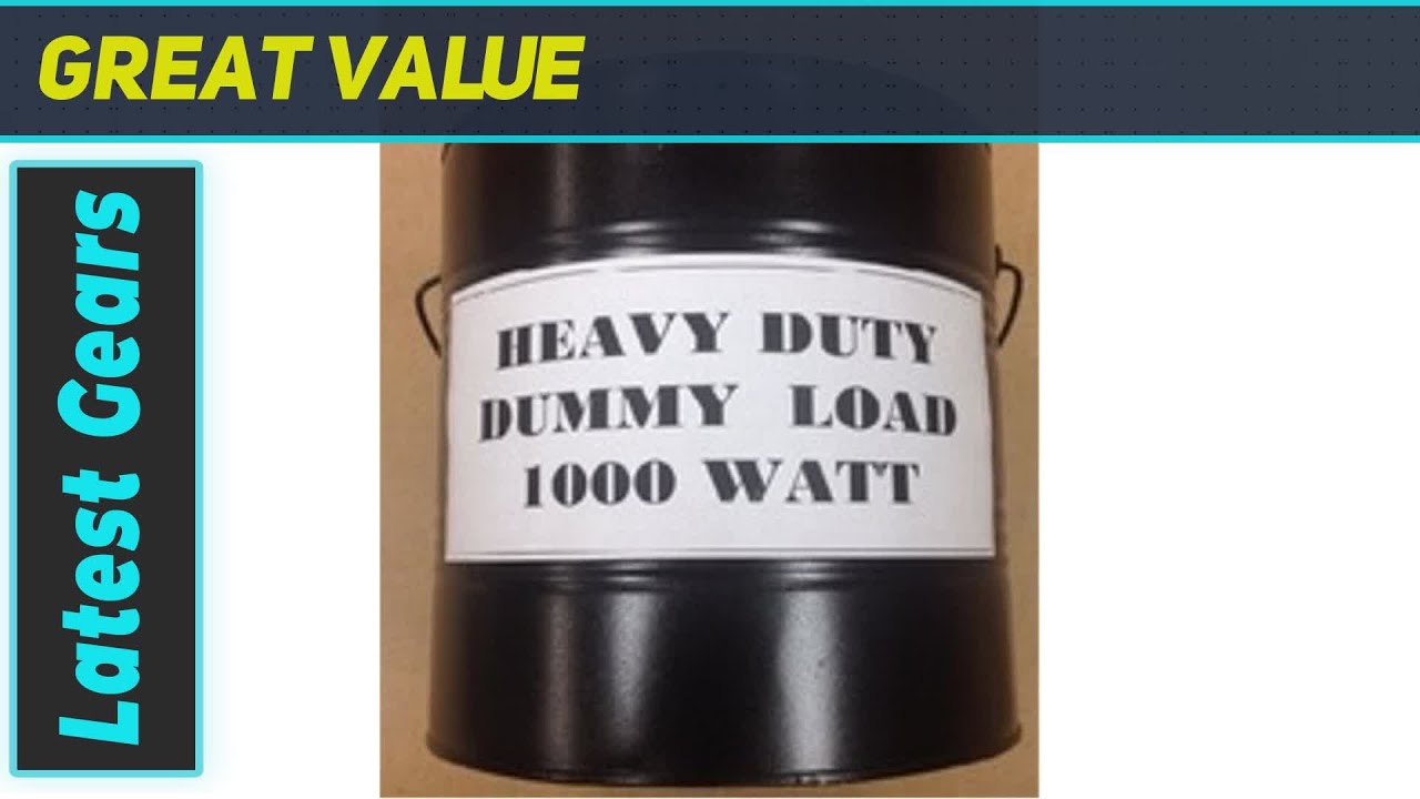 Pro Trucker 1000 Watt Can Dummy Load for CB Ham Radio - The Ultimate Test!
