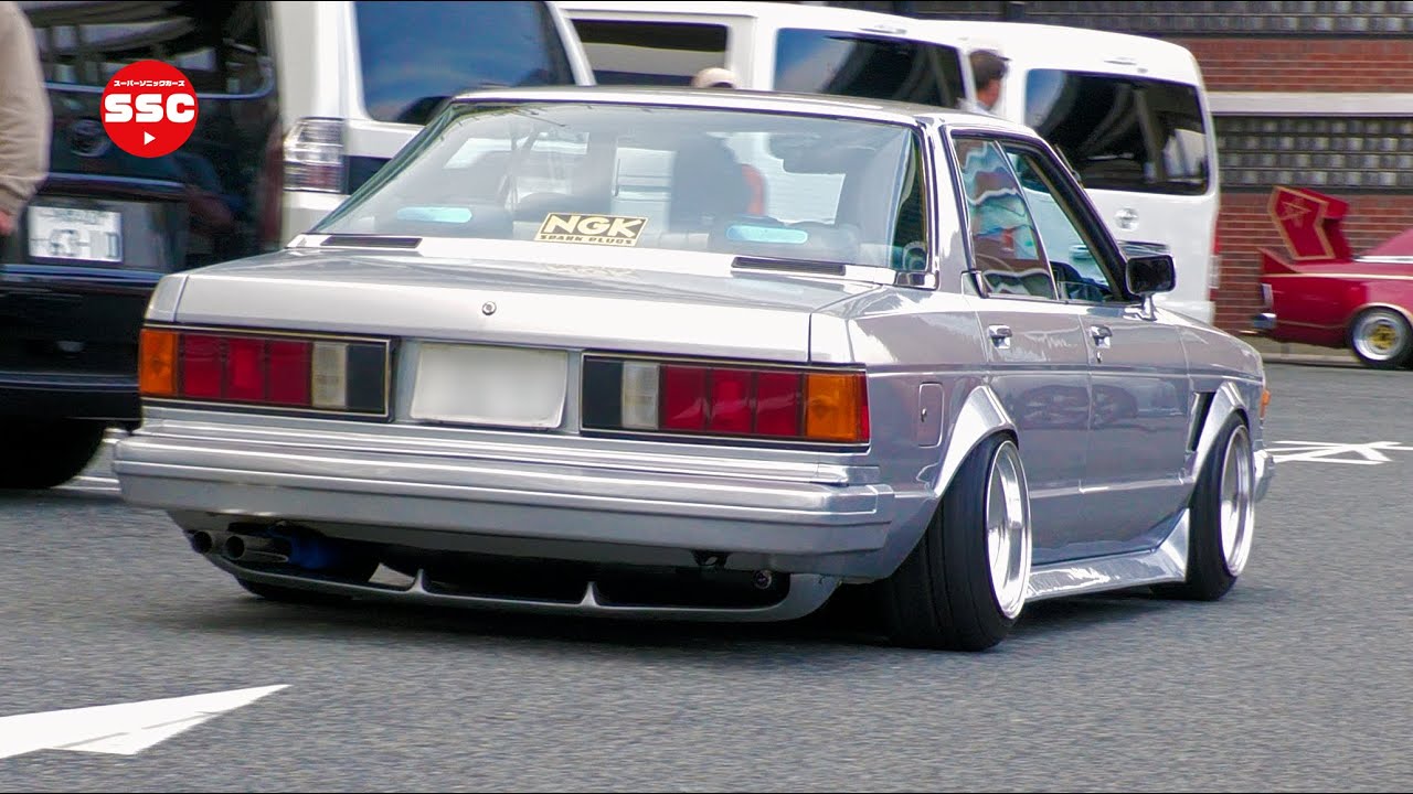 【大黒✨旧車】910ブルカッコイイです❗️や街道レーサーｷﾀｰ!! など大黒PA  絶版車 日本車 ネオクラ