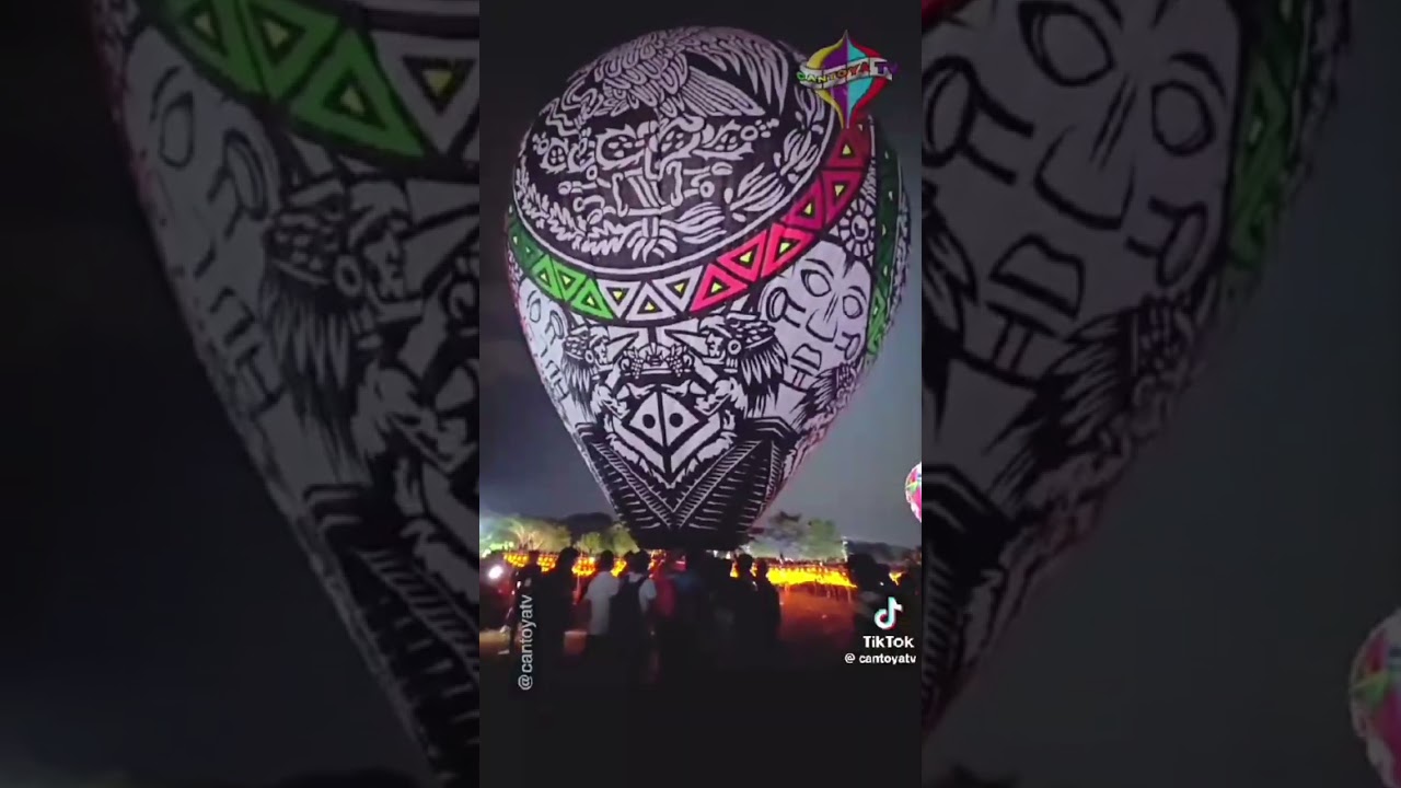 Cr&eacute;ditos cantoya TV #globosdecantoya #Sanadreztuxcla #cantoyatv #mural #globosdecantoya