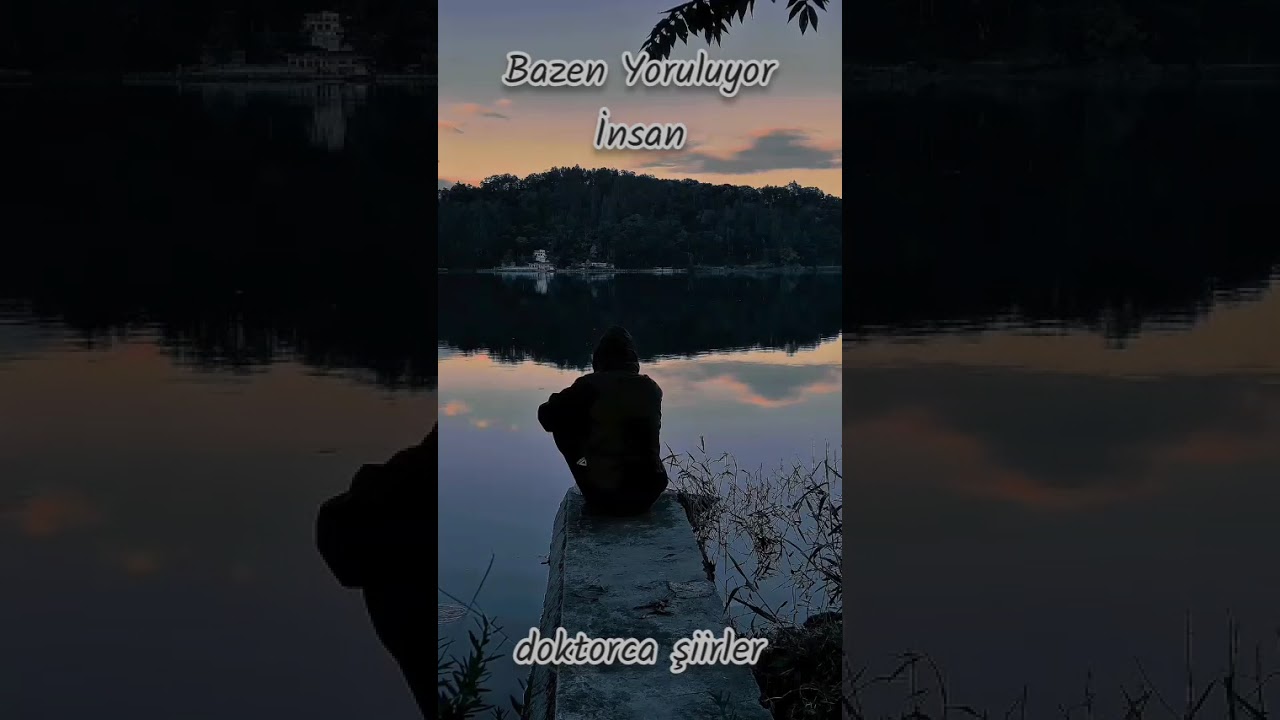 Bazen Yoruluyor İnsan.....  #keşfet #şiir #youtube #şiirheryerde #smule 