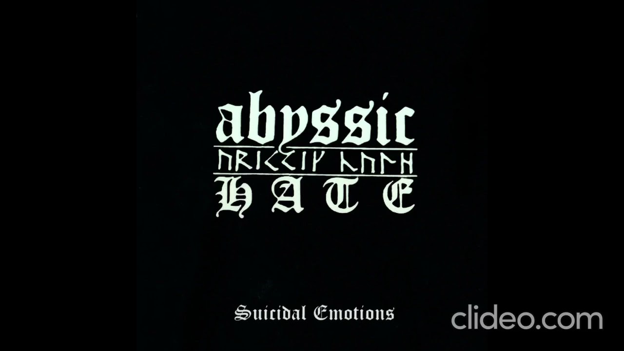Abyssic Hate &ndash; Suicidal Emotions [2000]