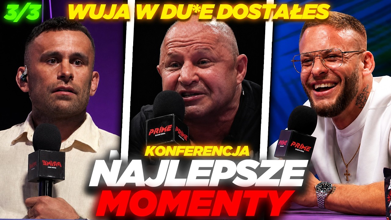 MURAN NIE WYTRZYMAŁ! - KONFERENCJA PRIME 18 - NAJLEPSZE MOMENTY *3/3*