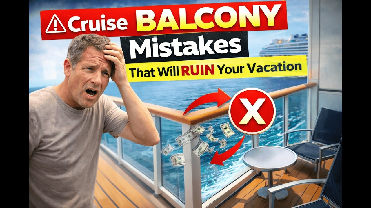 Cruise BALCONY Mistakes That Will RUIN Your Vacation