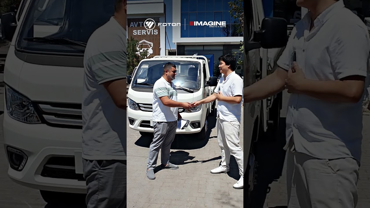 Mijozimizga FOTON Truck Mate yuk avtomobili kalitlarini topshirdik 🔑