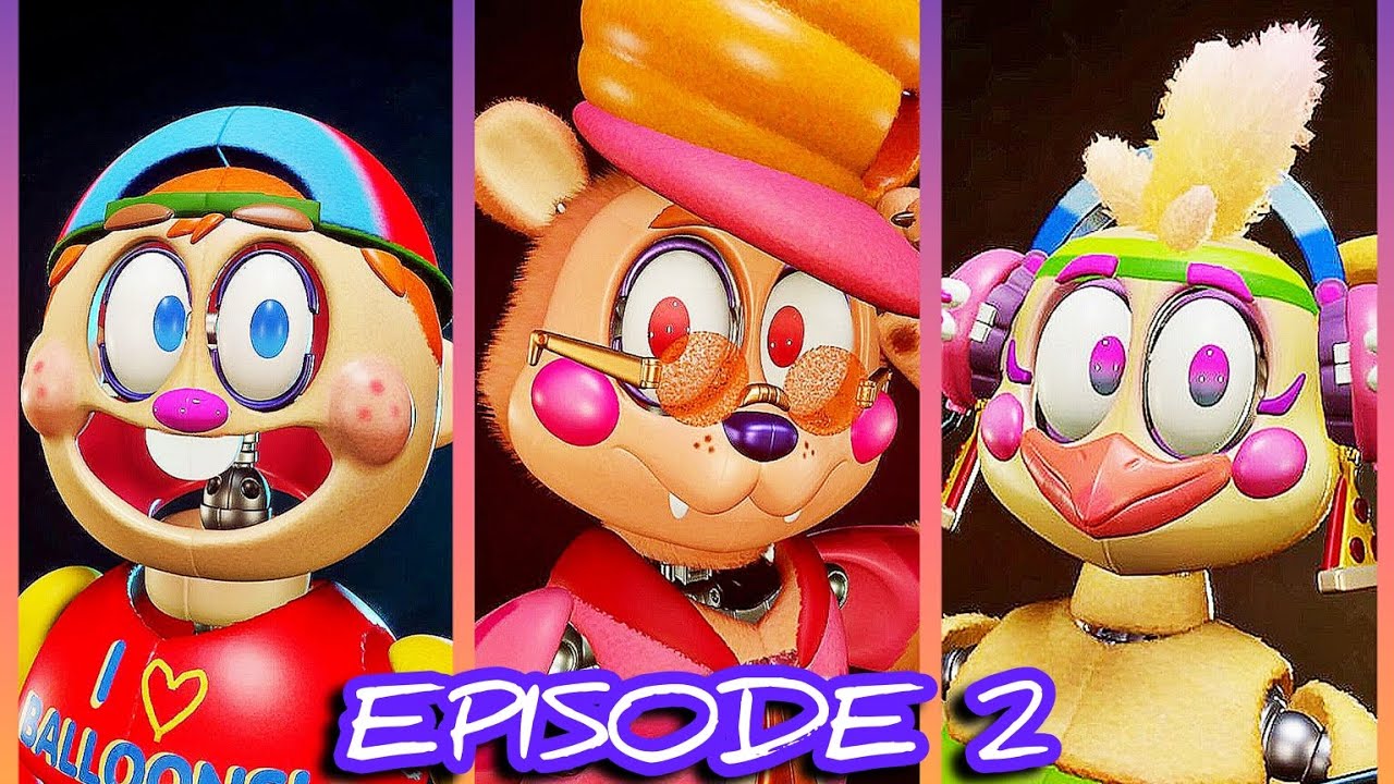 I REDESIGNED AND ANIMATED THE TOY ANIMATRONICS! ( Part 2 ) #fnaf #animation #youtube #art #games