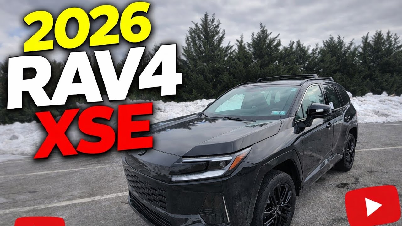 🔥 All New 2026 Toyota Rav4 XSE in depth First Look 