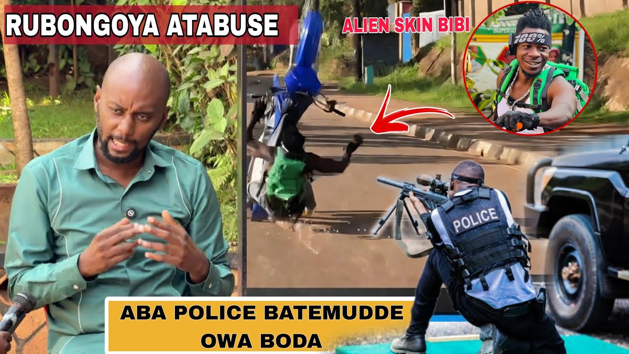 Tekibangawo! Rubongoya Aze Mukambwe|Aba Police 3 Bamukubye Amasasi|Alien Skin Ali Mu Mbeera Mbi