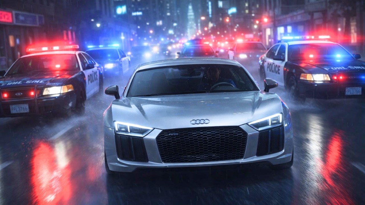 Audi R8 Coupe vs High Heat Police Chase | Need for Speed Heat