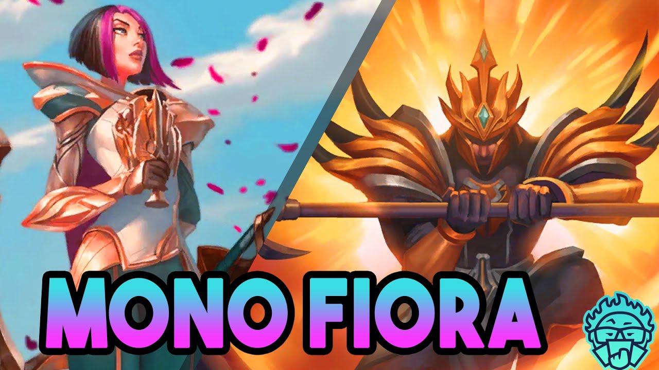 Crazy Fiora Golden Aegis Deck | Demacia & Frejlord | Legends of Runeterra Deck  (LoR Decks)