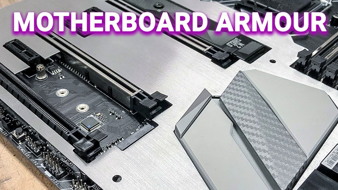 How To Make Motherboard Armour (CNC Machine) | MSI #YesWeBuild