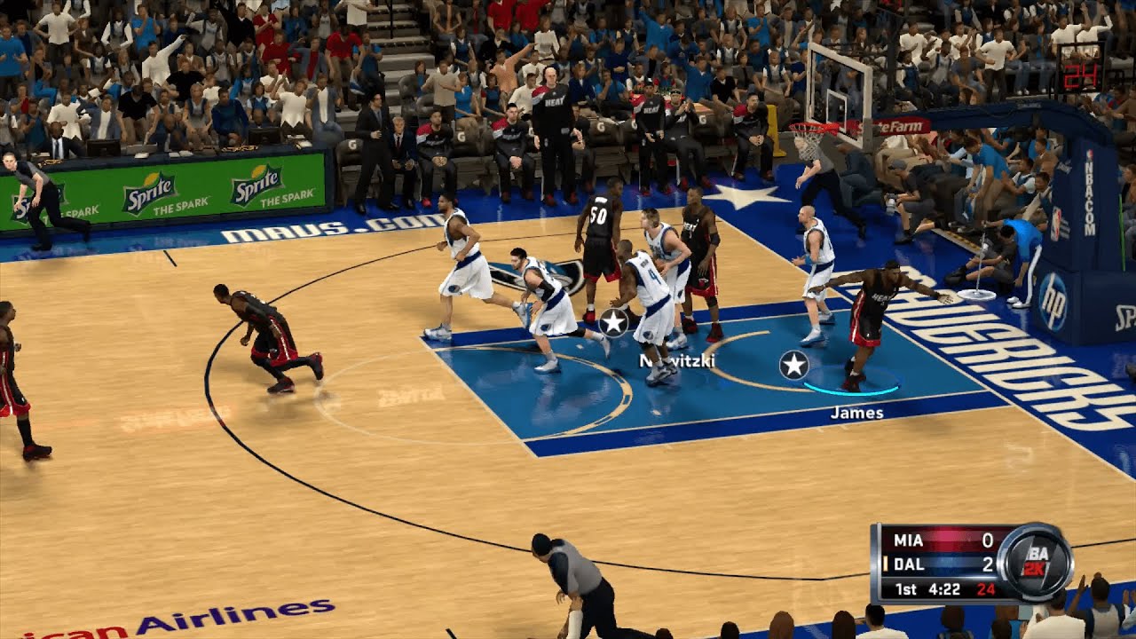 NBA 2K12 (Xbox 360) Gameplay No Commentary