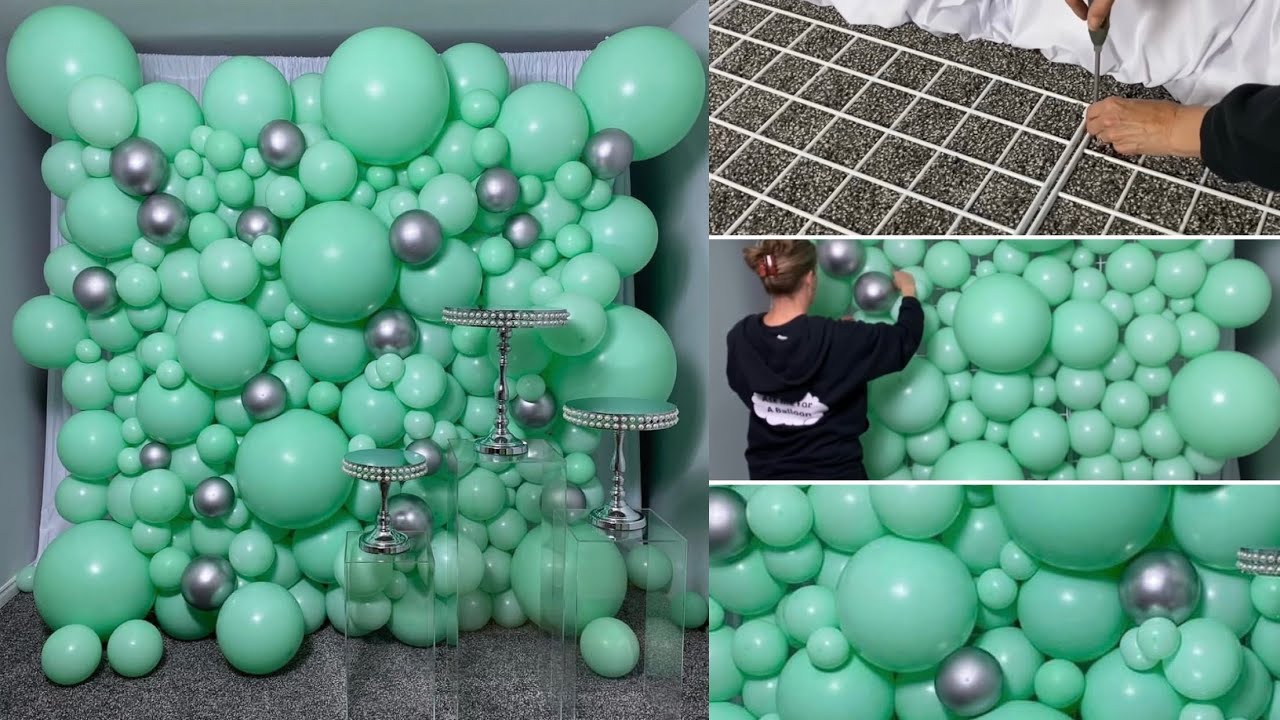 #howto Luxury Balloon Wall Decoration