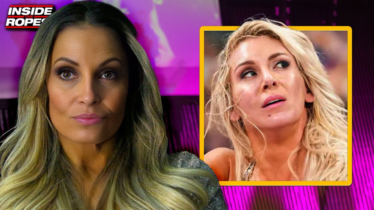 Trish Stratus Felt INSANE Pressure Wrestling Charlotte Flair!