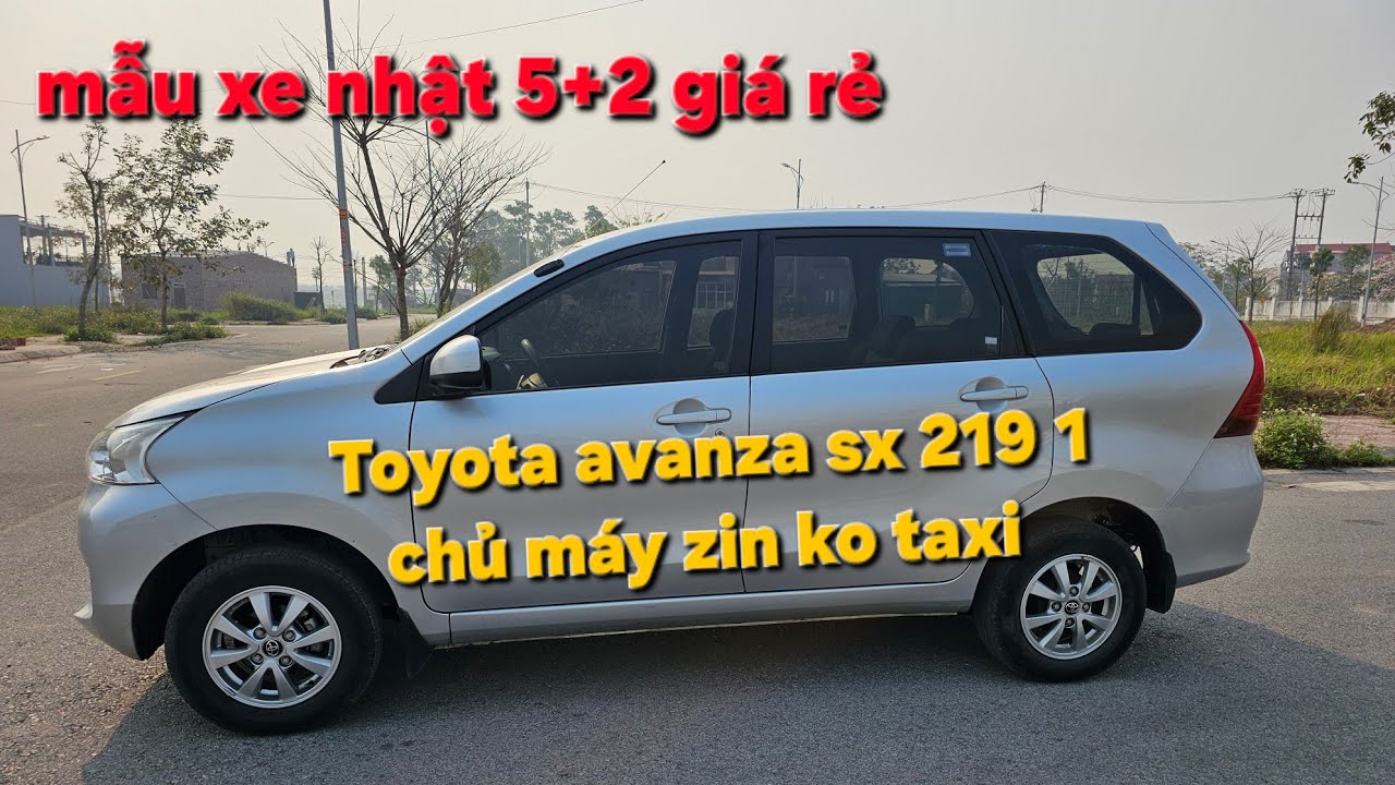 🏆Toyota avanza sx 219 máy zin từ mặt số sàn đẹp xuất sắc xe nhập giá 320 tr ae quan tâm ☎️0913660299