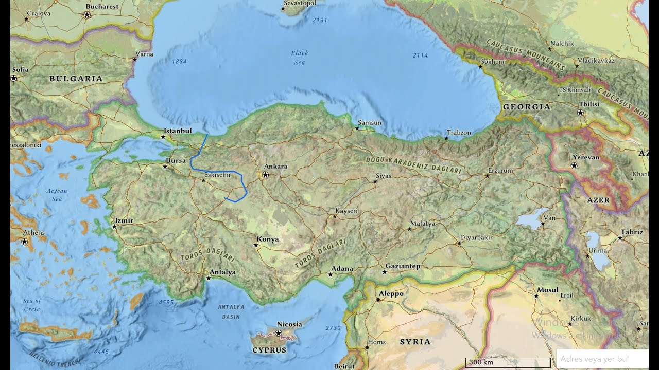 SAKARYA NEHRİ(&Uuml;LKEMİZİN EN UZUN 3.NEHRİ)