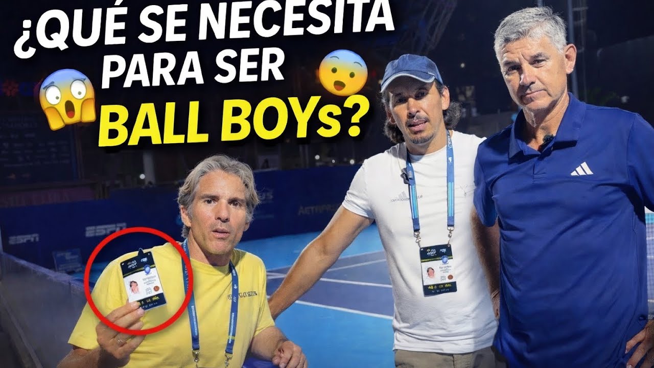 Conversamos con los entrenadores de Ball Boys del Abierto Mexicano de Tenis en #Acapulco
