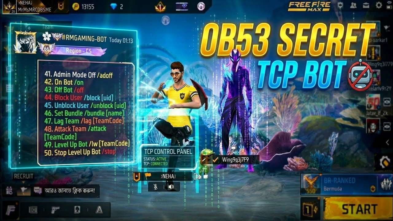 🚀 OB53 Secret TCP Bot Revealed! Complete Setup Guide