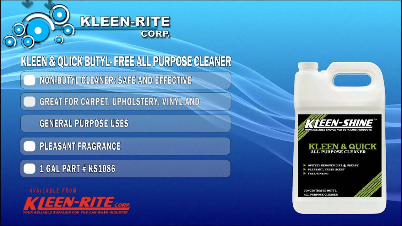 Kleen-Shine Detail Products | Kleen-Rite