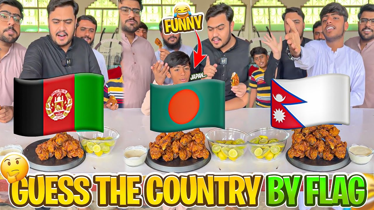 Guess the countries by flag funny challenge