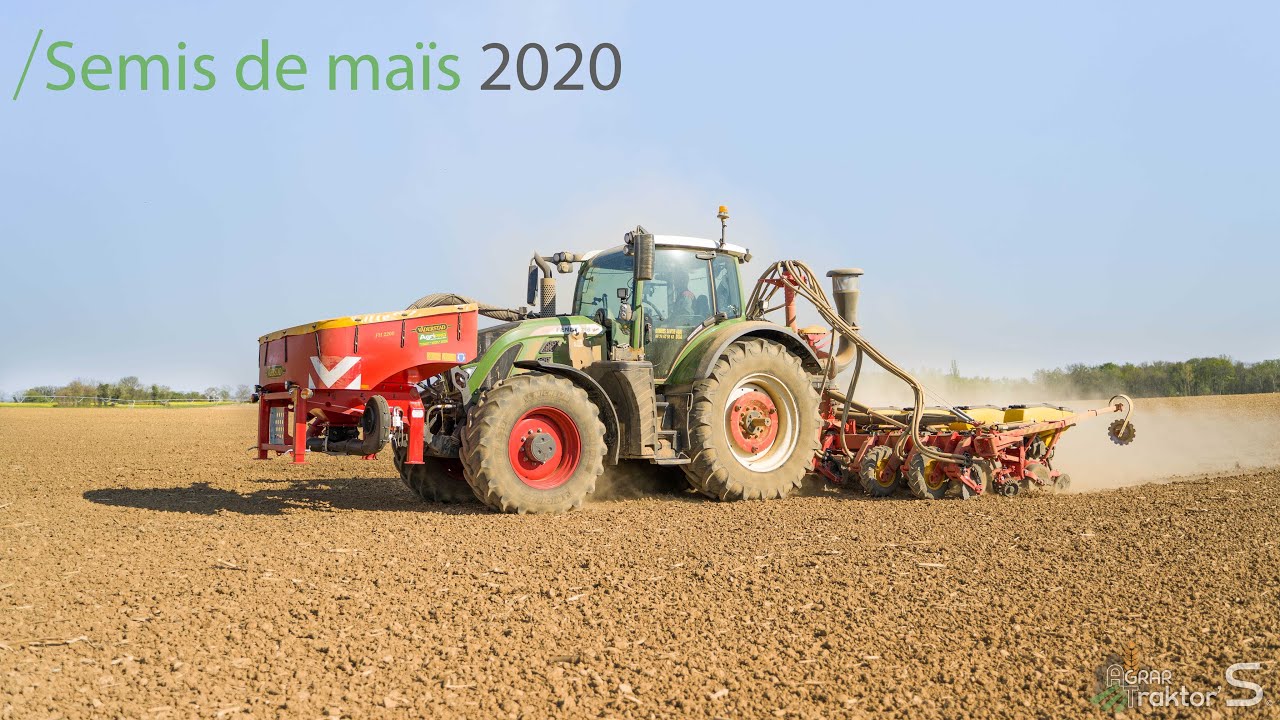 🚜🌽 Semis Maïs 2020 | Fendt 716 Profi Plus & Vaderstad Tempo T8