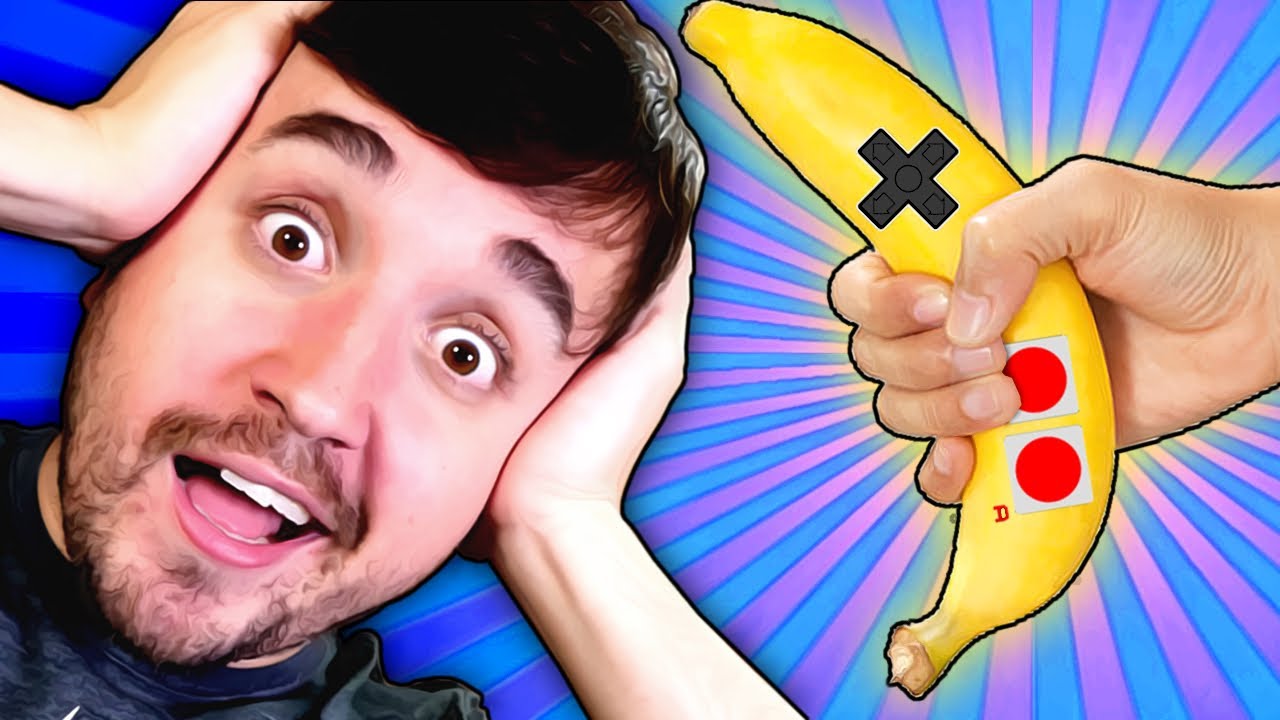 O CONTROLE DE BANANA! - Makey Makey