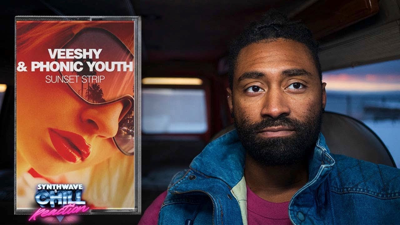 Veeshy and Phonic Youth - Sunset Strip - REACTION • Synthwave and Chill