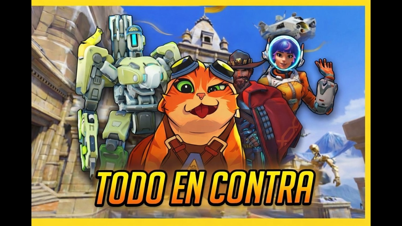 Probamos el NUEVO meta de Overwatch con amigos y fue un desastre 💀