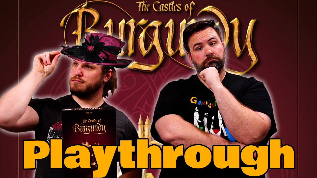 The Castles of Burgundy Play Through | The Game Haus