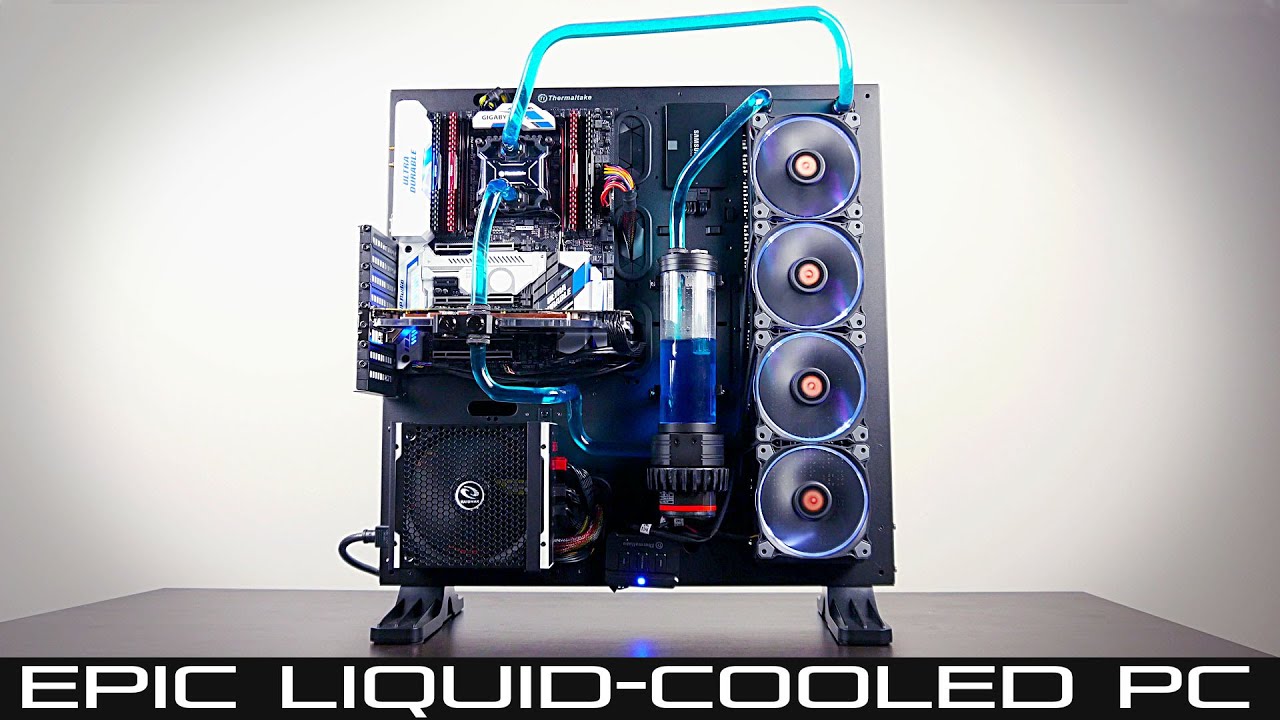 Эпическое руководство по сборке ПК с жидкостным охлаждением — Intel 6800k/GTX 1080 (Часть 1)