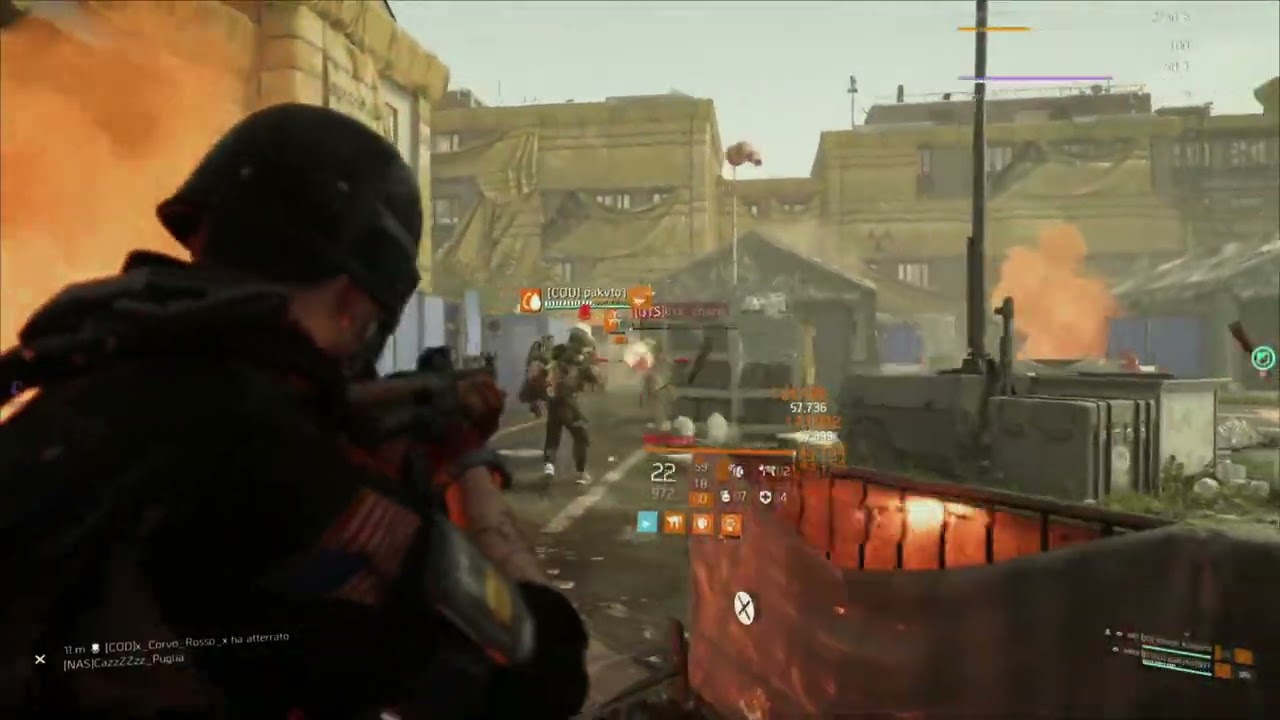The Division 2 NAS CLAN fight #pvp #thedivision2 #darkzone