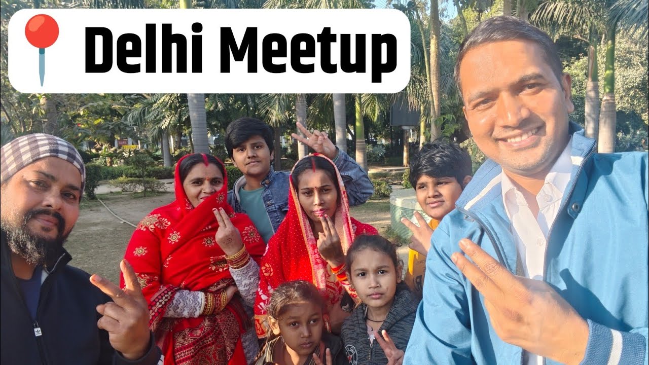 📍Delhi Meetup | Meetup for Beginners 🤩First YouTube Meetup in Delhi for Beginners