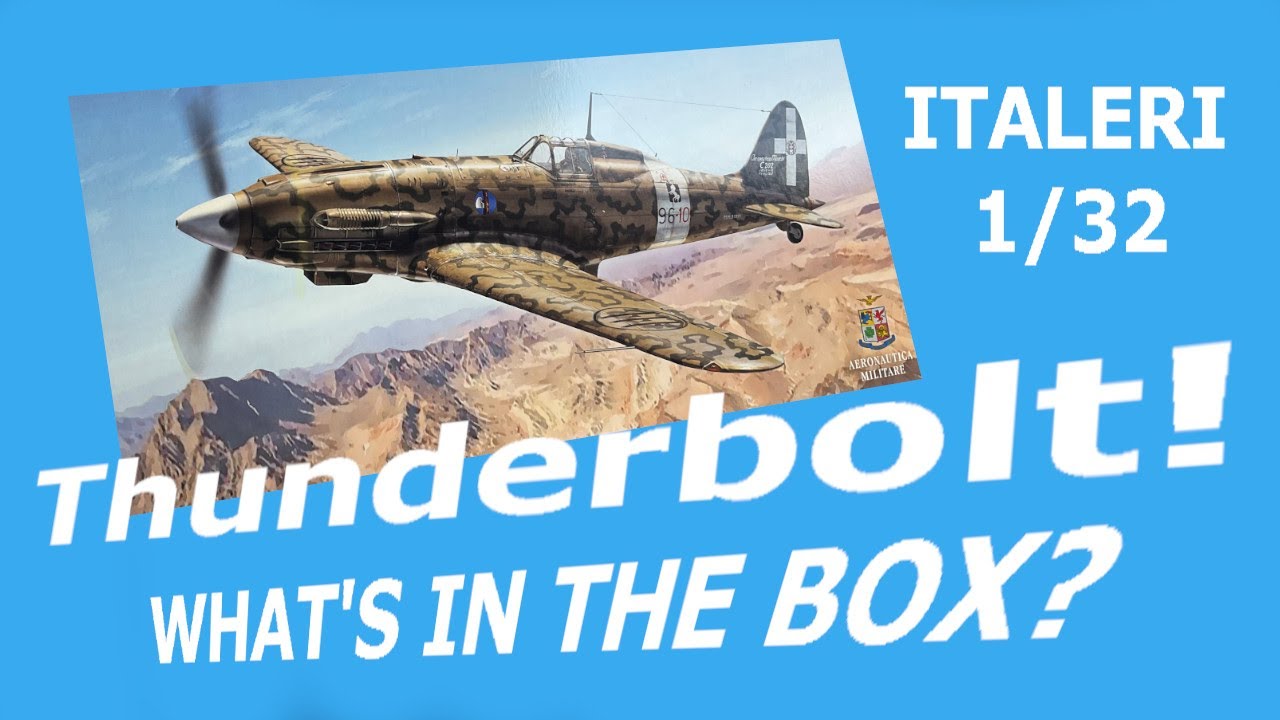 Italeri 1/32 Macchi MC.202 Folgore — что в коробке?
