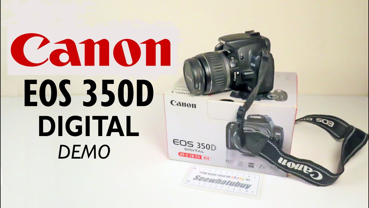 SOLD - Canon EOS 350D Digital Camera