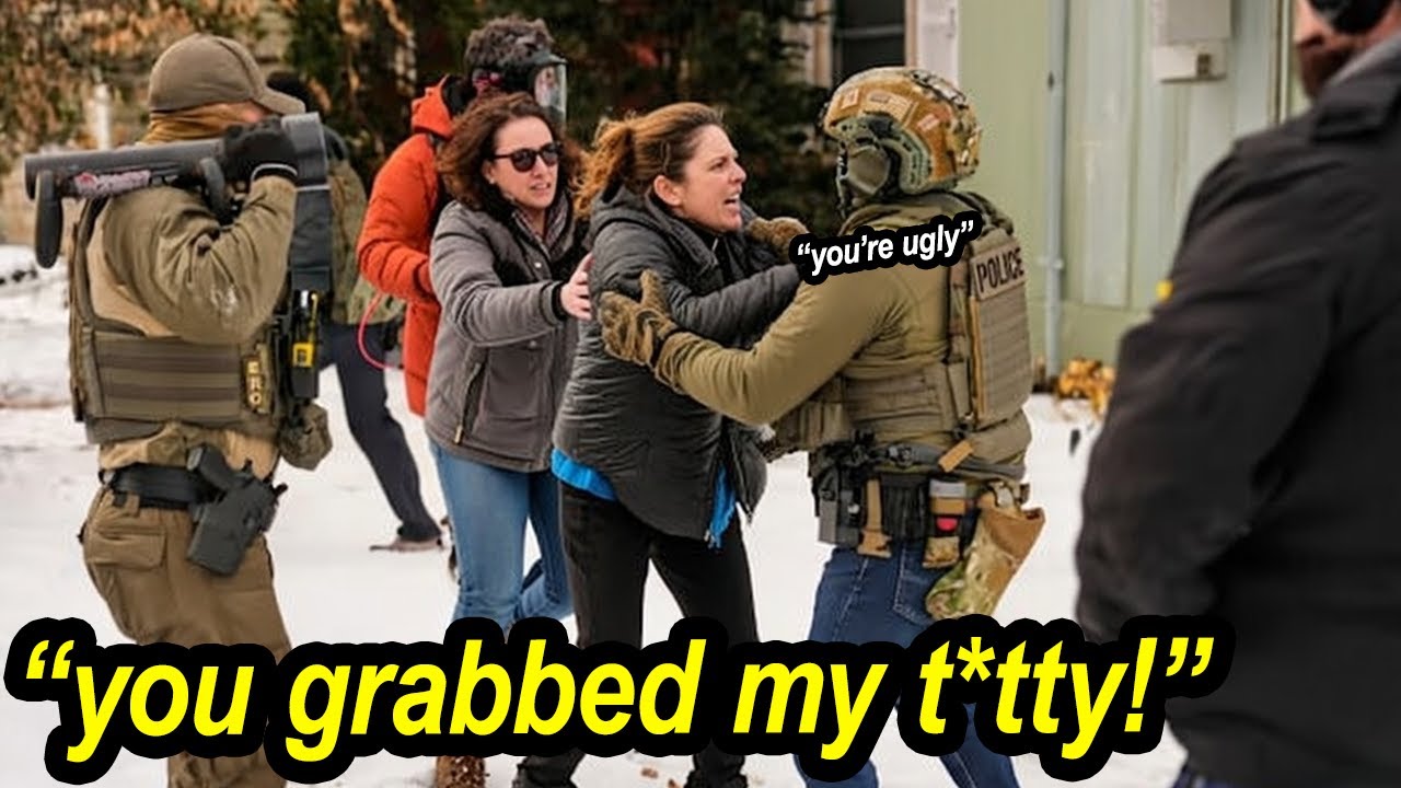 Anti-ICE Karens Getting Arrested in the Funniest Ways! #10