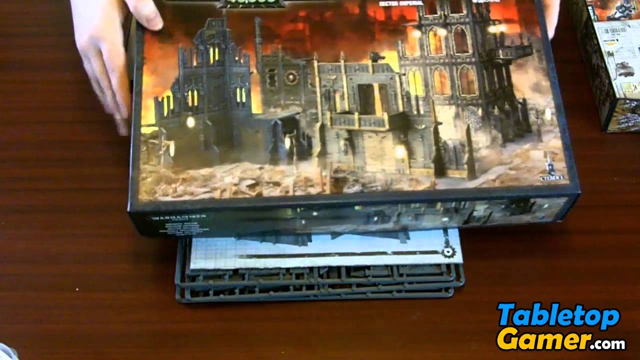 Cities of Death - Imperial Sector Unboxing - www.TabletopGamer.com