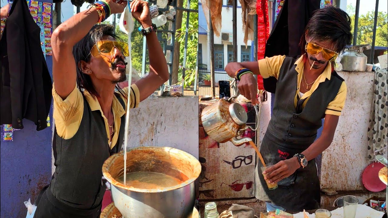 JACK SPARROW CHAI WALA OF NAGPUR 😳😳 DOLLY CHAI ने बनाई bakwaas चाय 🥵🥵 || street drink