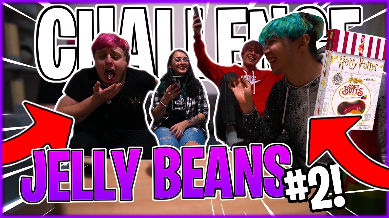 A ZNOVA! JELLY BEANS CHALLENGE 2!! @Cuky2222 @Morryeej @BowTeaG