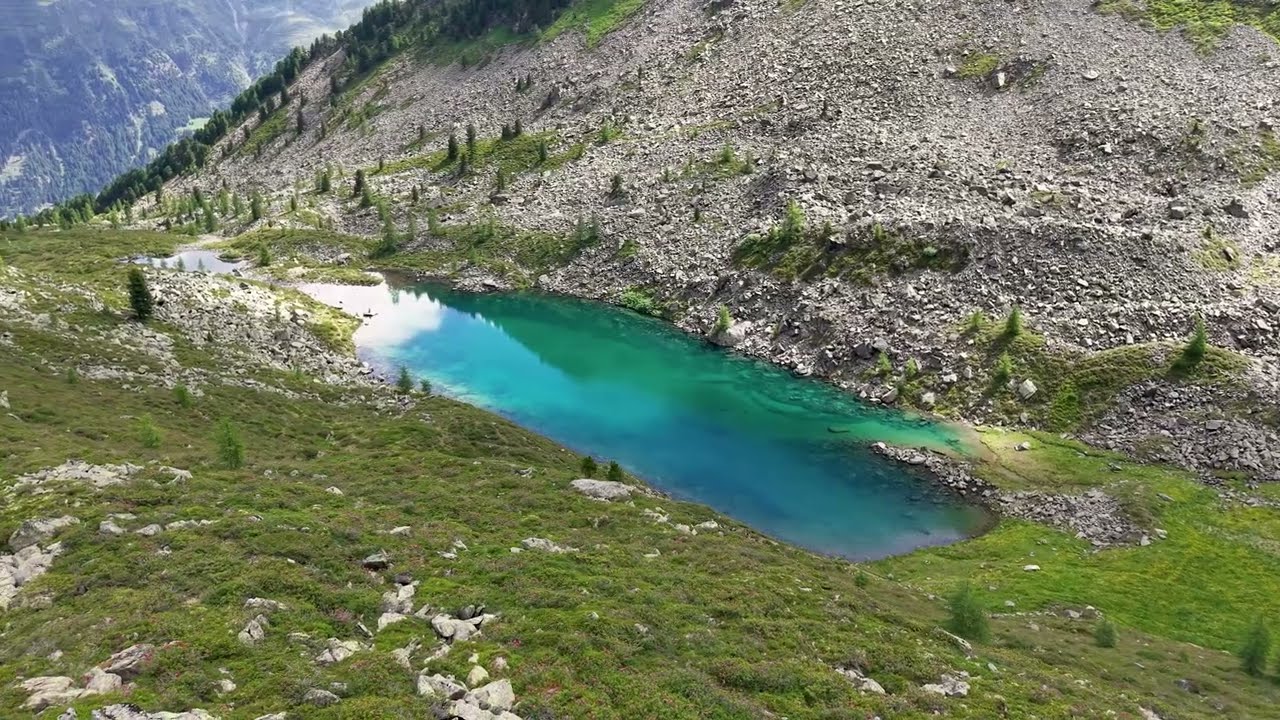 Magische Bergseen & Almen im Pitztal - Der Kaunergrat aus der Luft