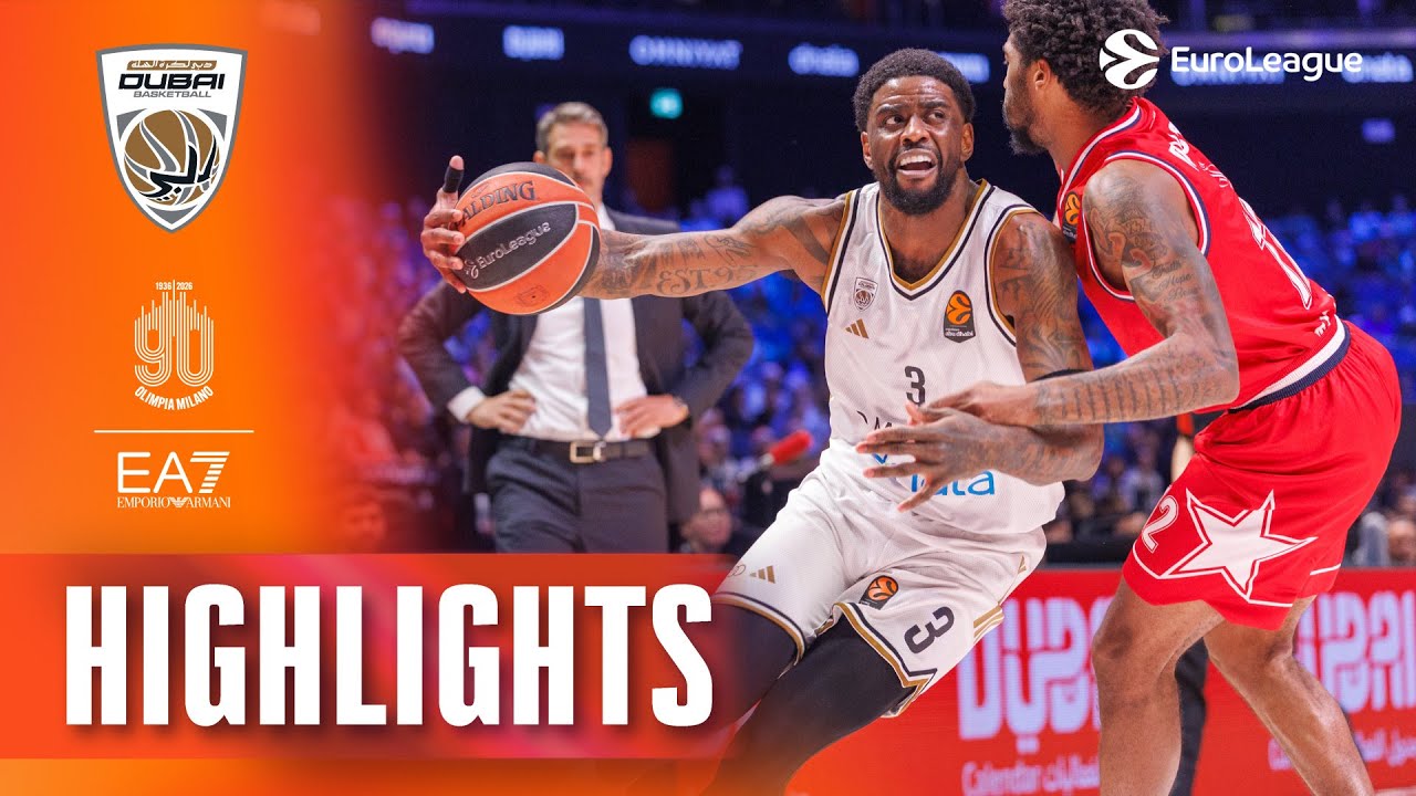 COMEBACK Stopped Cold | Dubai - Milan | R18 BASKETBALL HIGHLIGHTS 2025-26