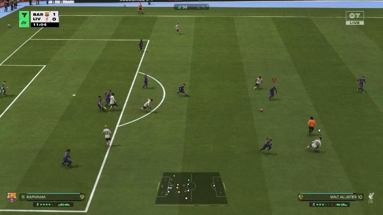 EA SPORTS FC 26 Barcelona vs Liverpool