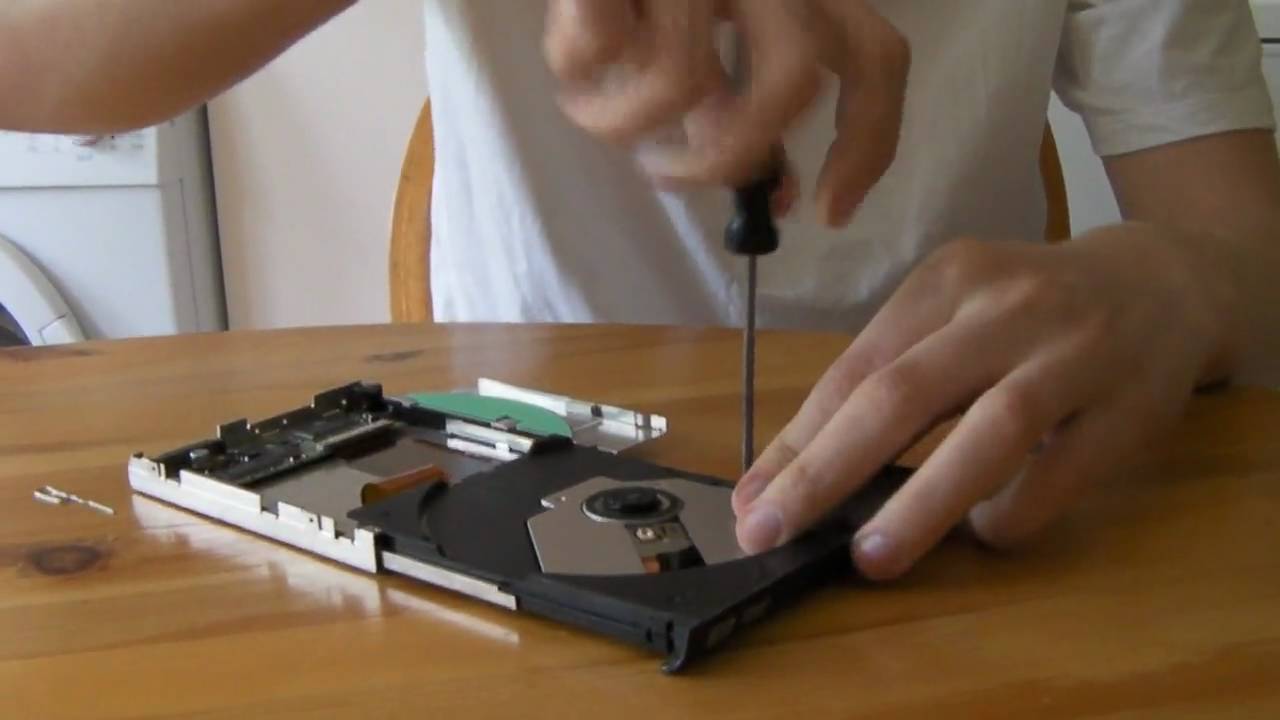 How to Get the Laser diode out of Laptop DVD burner