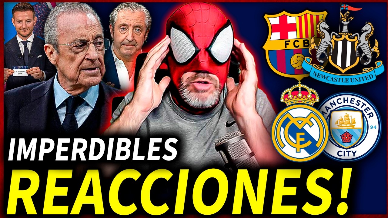😱¡REACCIONES al SORTEO de la CHAMPIONS! (EL MADRID CREE QUE SE HA ADULTERADO LA COMPETICIÓN)