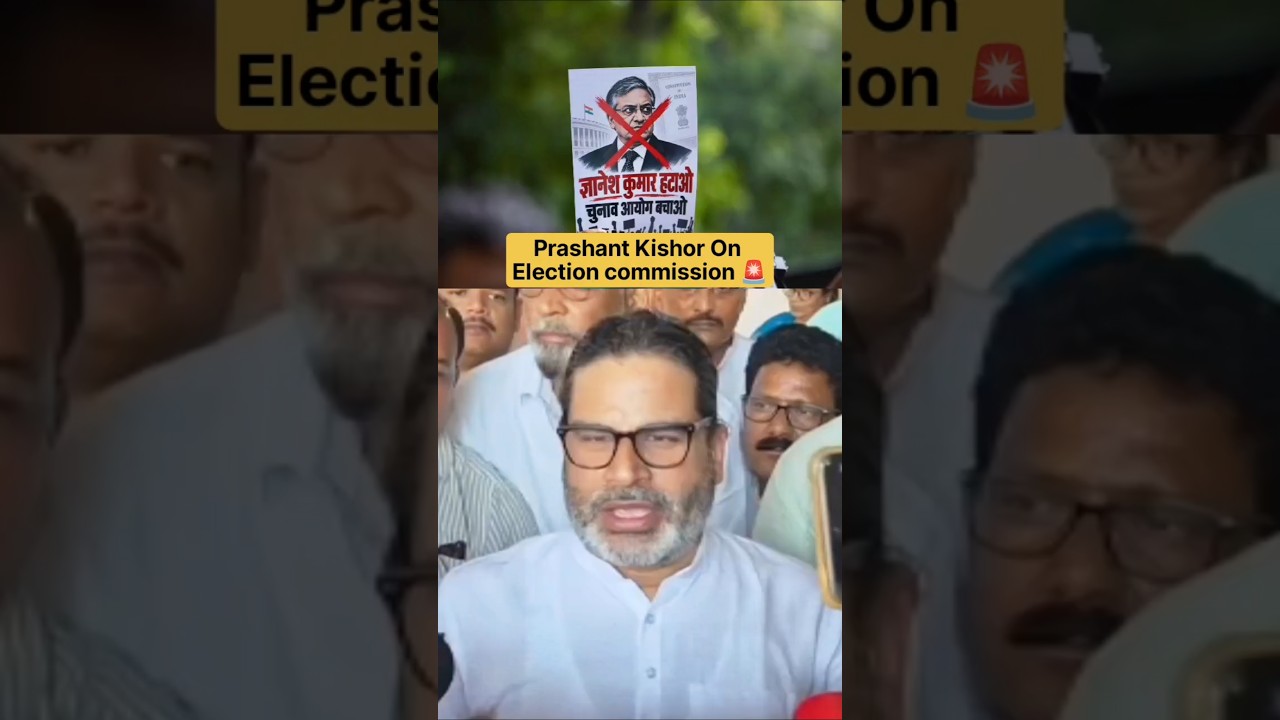🚨Prashant Kishor on Gyanesh Kumar😱 #shorts