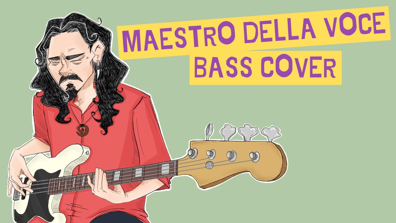 PFM - Maestro della Voce - Bass cover (by Cesare Manganelli)