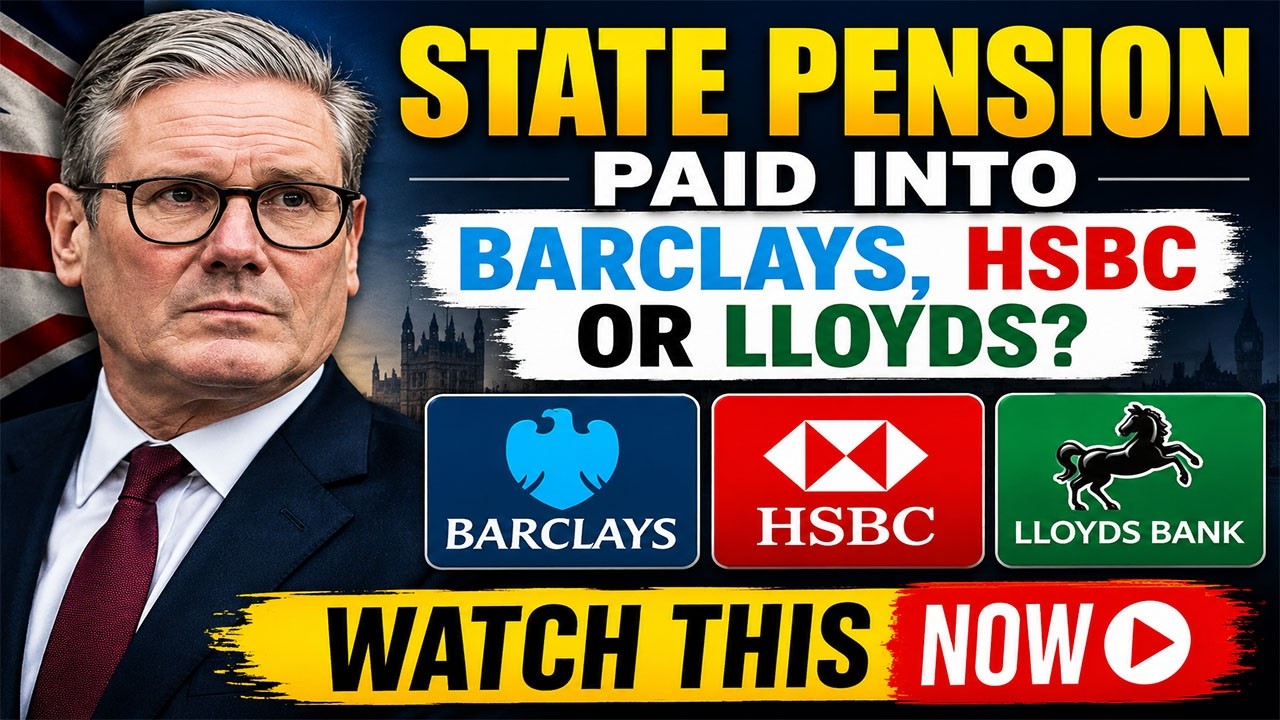 STATE PENSION STATE PENSION ALERT Barclays, HSBC & Lloyds Customers Must Watch This Now!