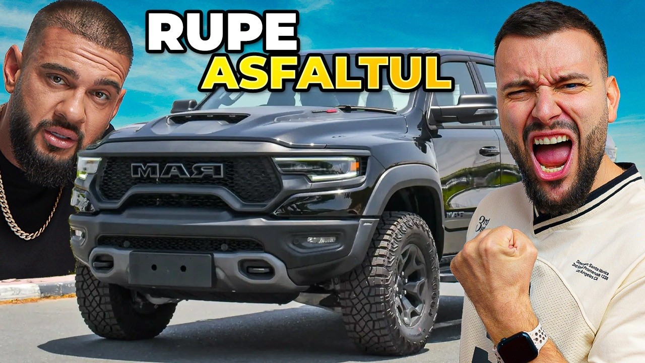 Cybertruck cu V8 în România - Prima Oară în Dodge RAM TRX