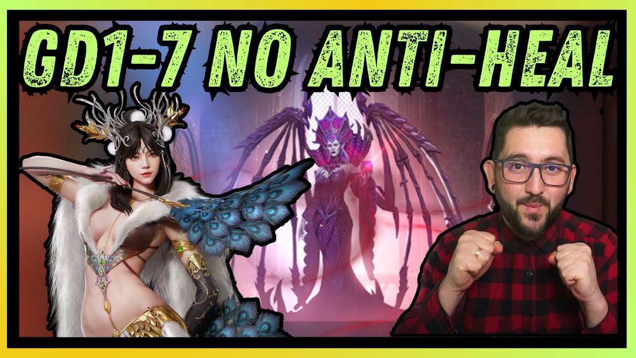 💥 This Will BLOW YOUR MIND 💥 No Anti-healing Gear Raid4/Gear Dungeon 1-7 GUIDE | Watcher Of Realms